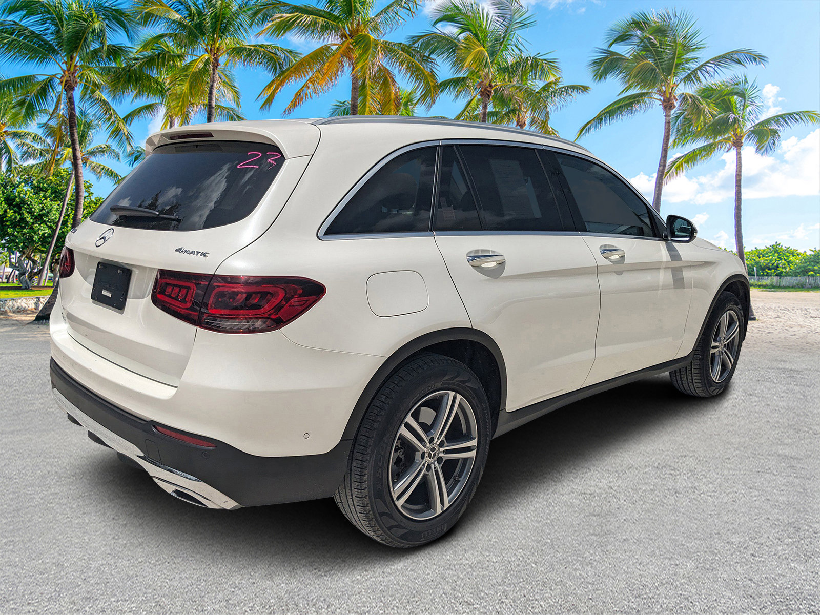 Used 2021 Mercedes-Benz GLC 300 4MATIC w/ Exterior Lighting Package image 3