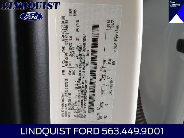 Certified 2023 Ford F150 XLT w/ Equipment Group 302A High AWD/4WD image 24