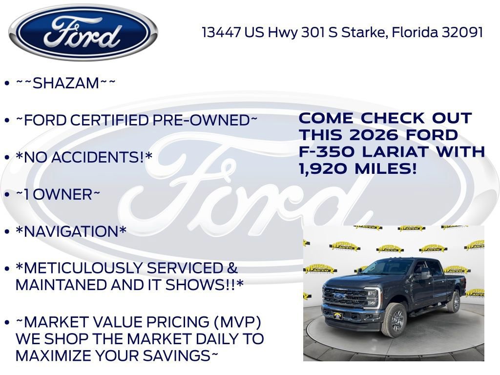 Certified 2026 Ford F350 Lariat w/ Lariat Premium Package image 11