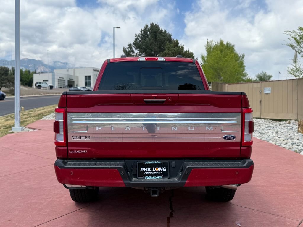Certified 2023 Ford F150 Platinum w/ Max Trailer Tow Package AWD/4WD image 8