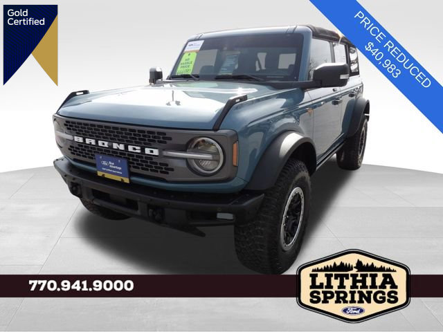 Certified 2021 Ford Bronco Badlands image 1