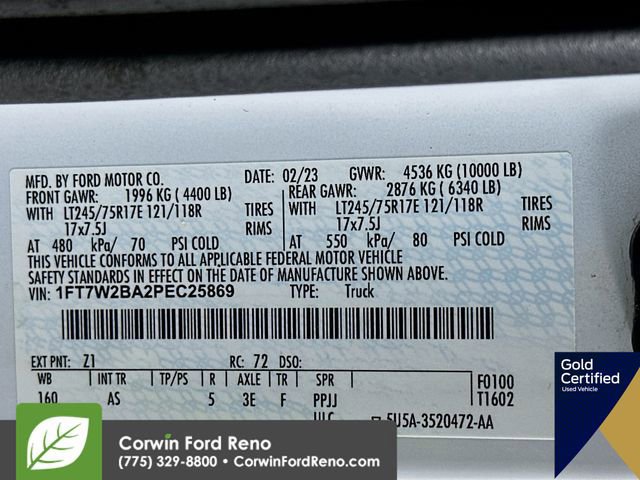 Certified 2023 Ford F250 XL w/ FX4 Off-Road Package AWD/4WD image 33