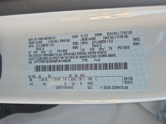 Certified 2022 Ford F150 King Ranch w/ Equipment Group 601A High image 38