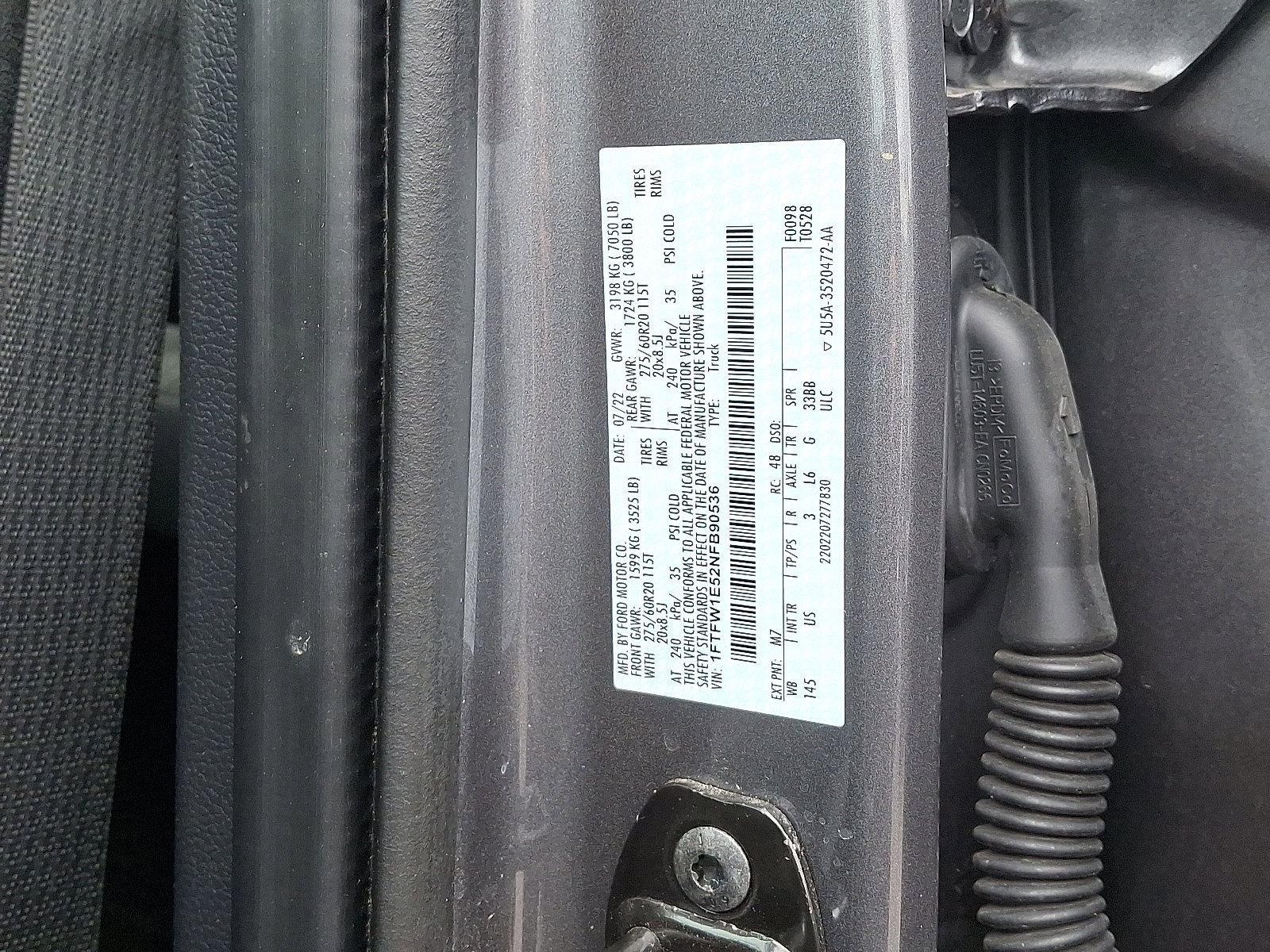 Certified 2022 Ford F150 XLT w/ Equipment Group 302A High image 27