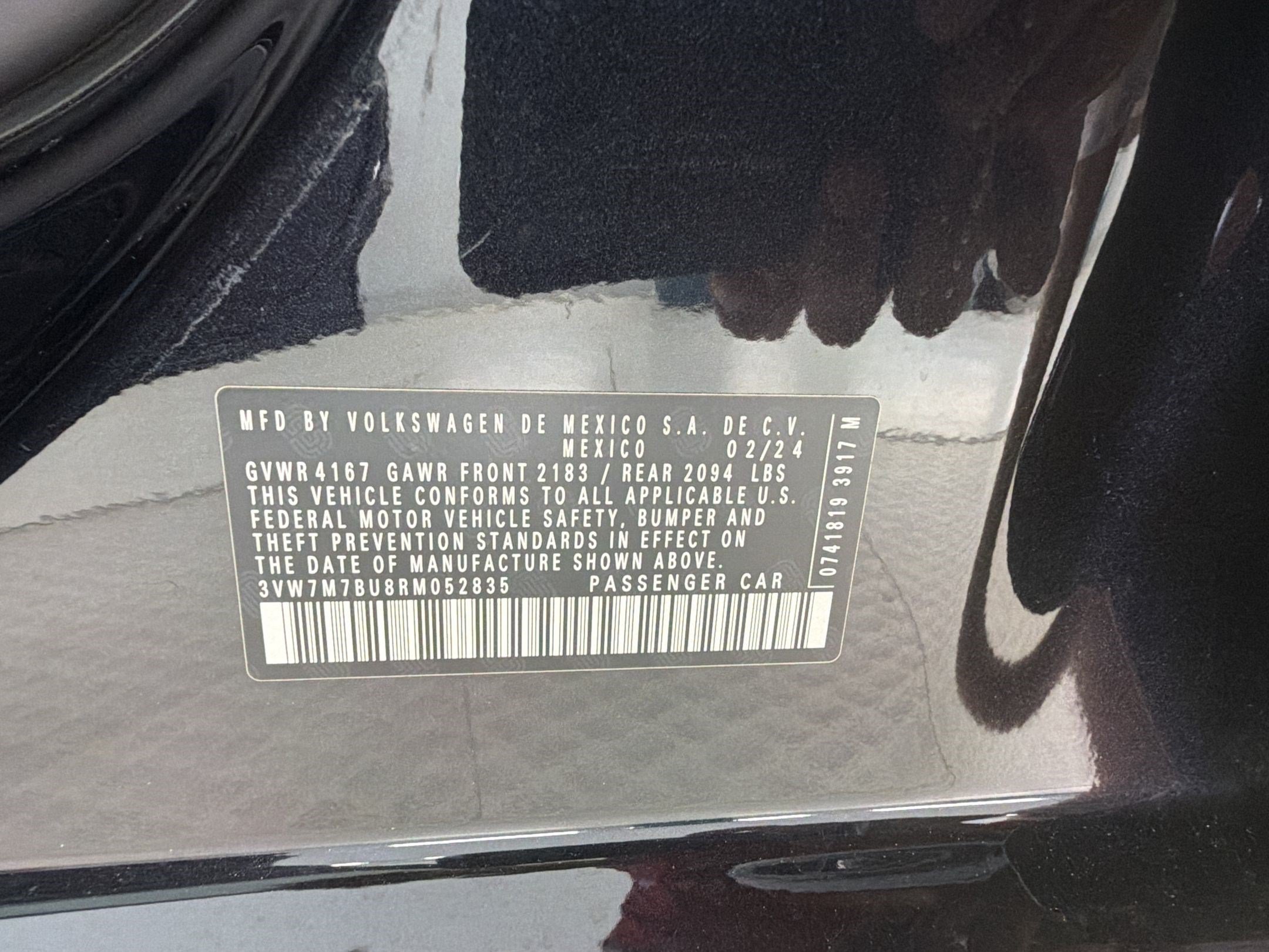 Used 2024 Volkswagen Jetta SE w/ Panoramic Sunroof Package FWD image 18