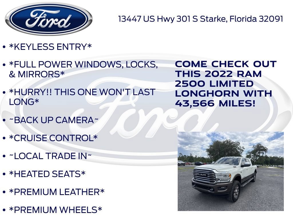 Used 2022 RAM 2500 Limited AWD/4WD image 12