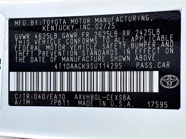 Used 2025 Toyota Camry SE w/ Convenience Package FWD image 32