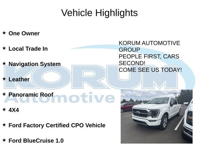 Certified 2023 Ford F150 Platinum w/ Equipment Group 701A High AWD/4WD image 4