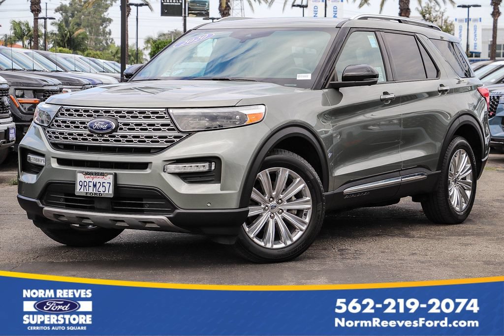 Certified 2020 Ford Explorer Limited w/ Class III Trailer Tow Package