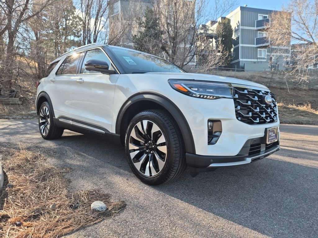 Certified 2025 Ford Explorer Platinum w/ LUX Leather Package