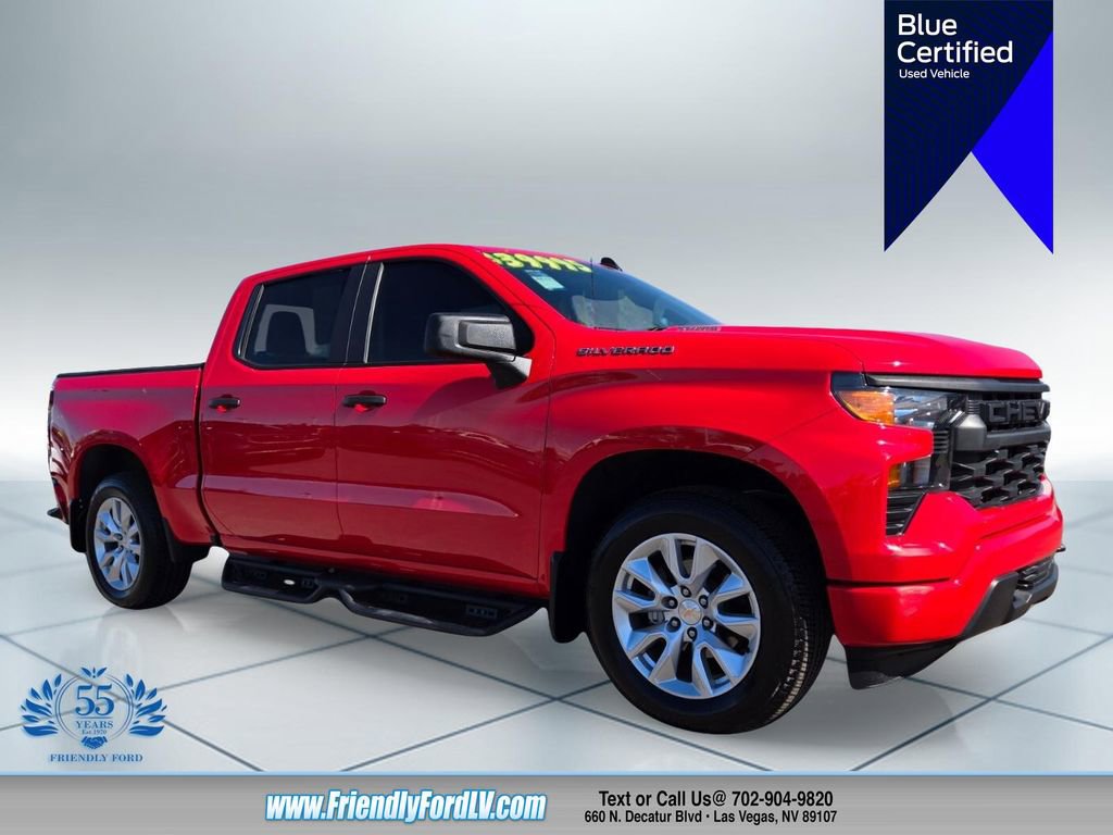 Used 2025 Chevrolet Silverado 1500 Custom RWD image 1