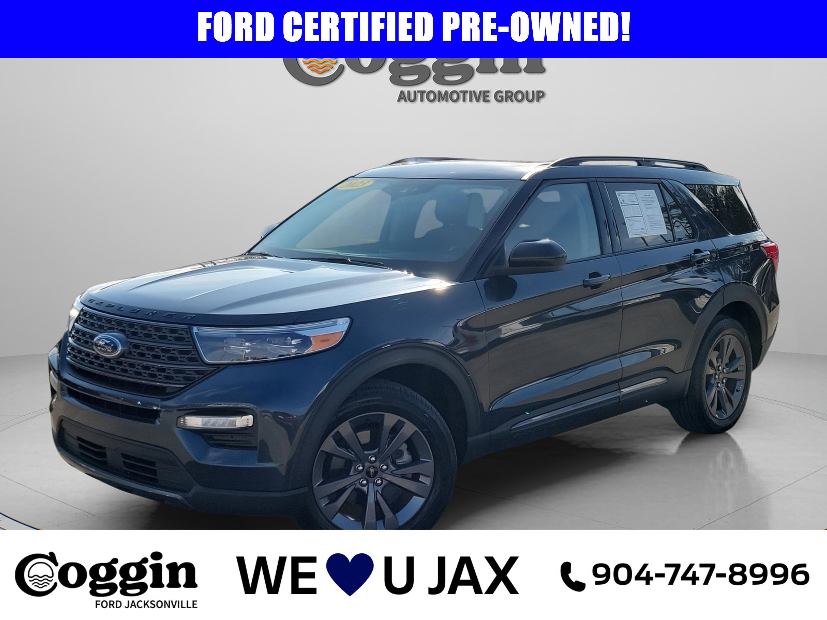 Certified 2023 Ford Explorer XLT w/ Equipment Group 202A