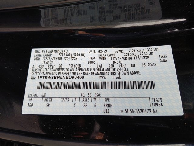 Certified 2022 Ford F350 Lariat w/ Lariat Value Package image 22