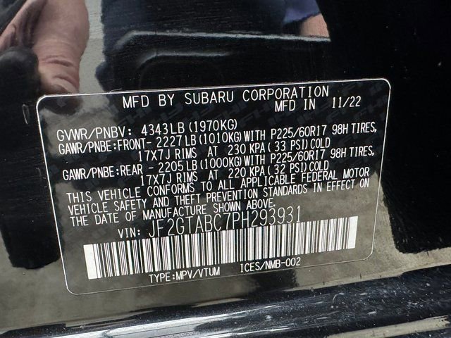 Used 2023 Subaru Crosstrek 2.0i image 31