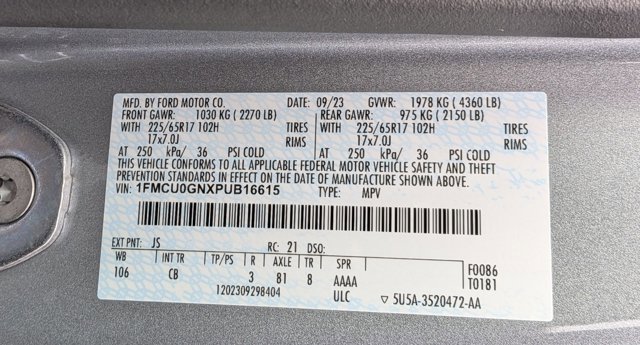 Certified 2023 Ford Escape Active image 32