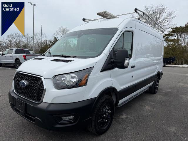 Certified 2024 Ford Transit 250 148 Medium Roof Extended AWD w/ Exterior Upgrade Package image 1