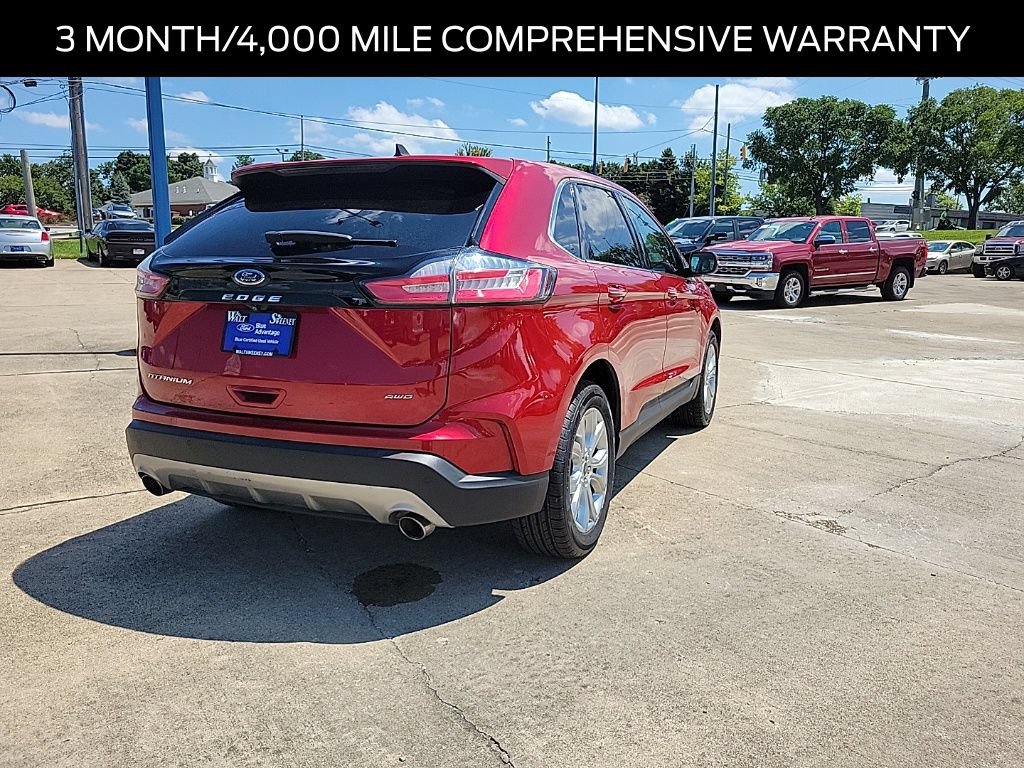 Certified 2021 Ford Edge Titanium AWD/4WD image 4