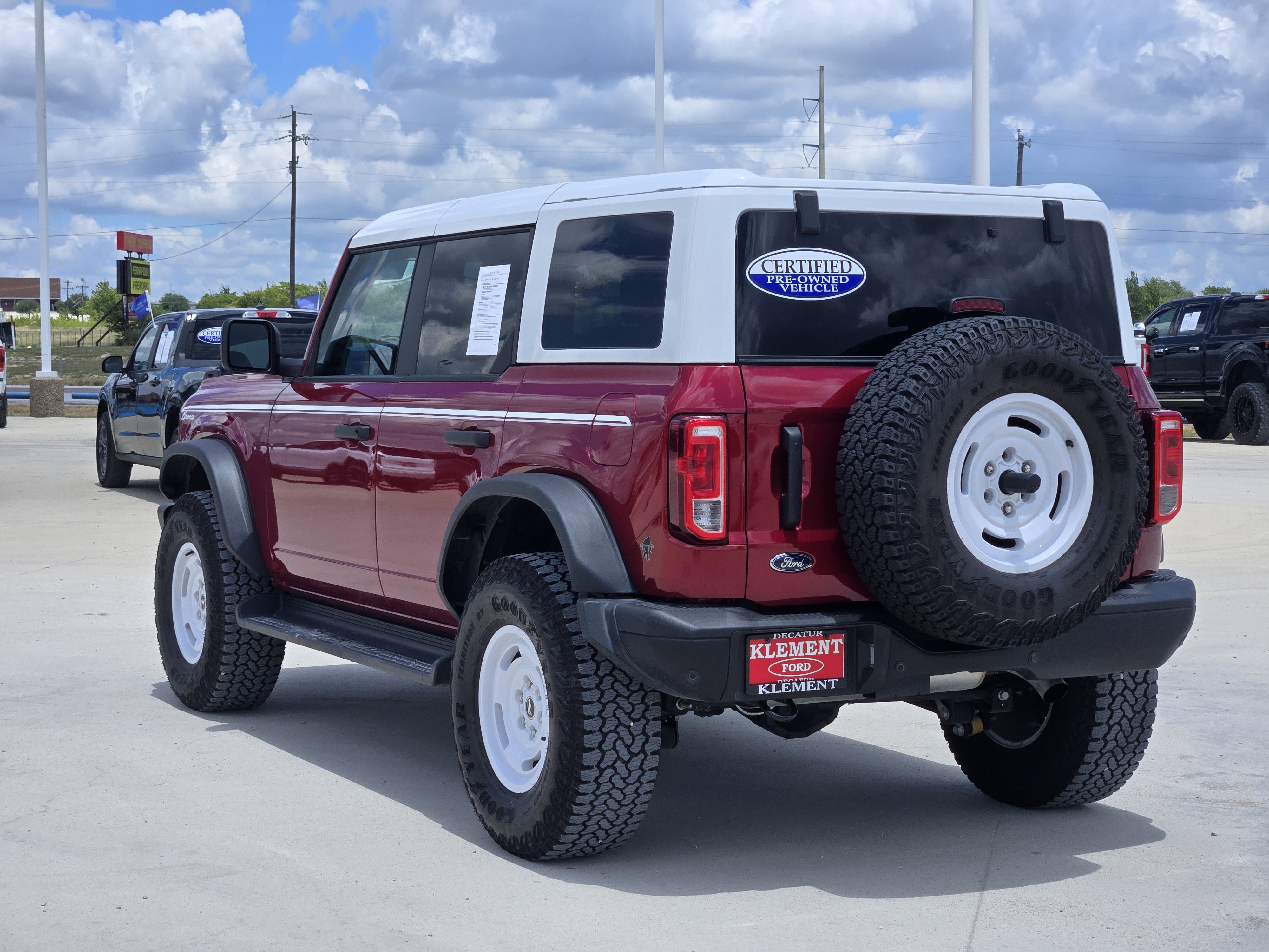 Certified 2025 Ford Bronco Heritage Edition AWD/4WD image 5