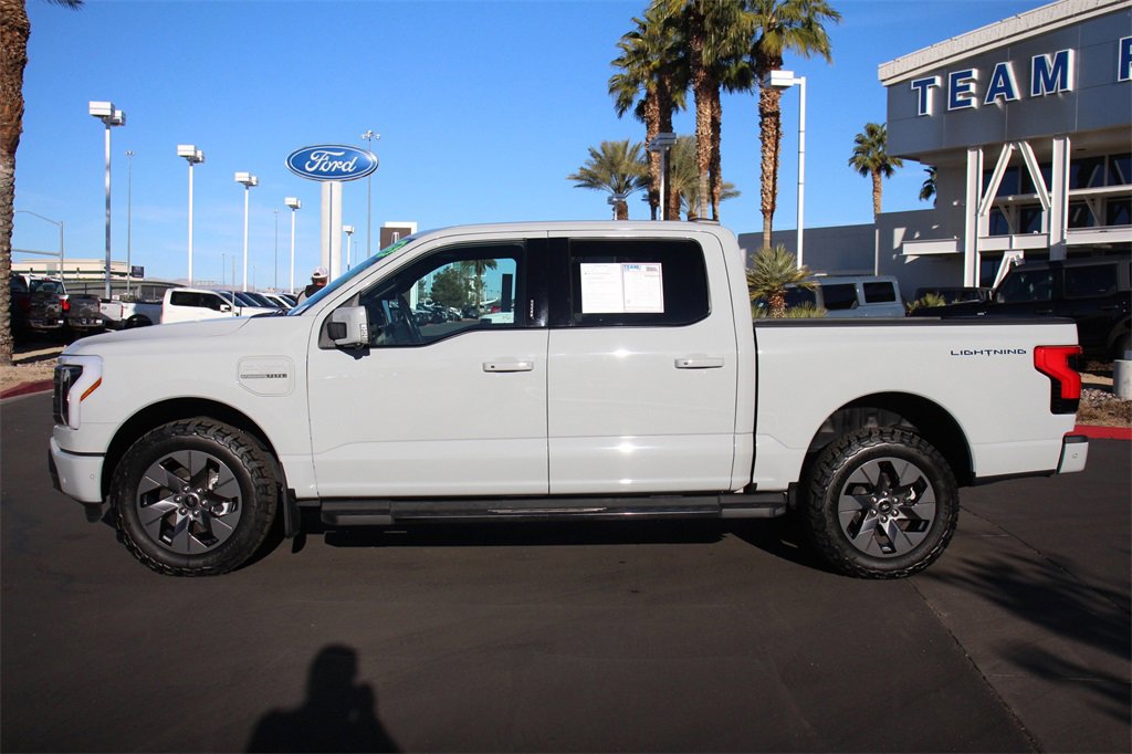 Certified 2023 Ford F150 Lightning Lariat w/ Equipment Group 511A High image 4