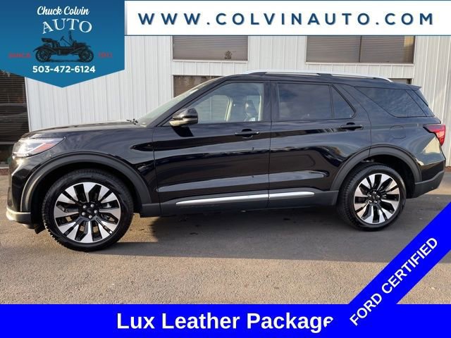 Certified 2025 Ford Explorer Platinum w/ LUX Leather Package image 2