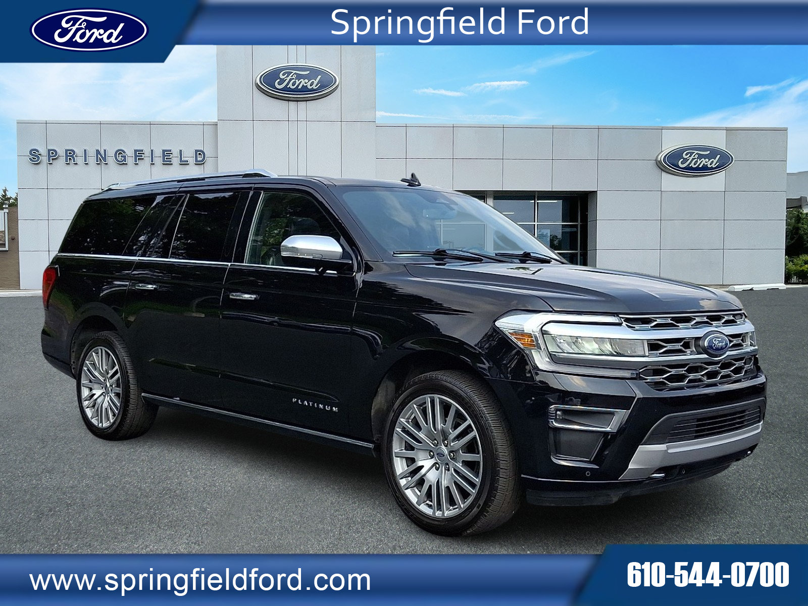 Certified 2023 Ford Expedition Max Platinum