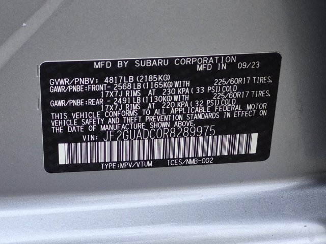 Used 2024 Subaru Crosstrek 2.0i Premium w/ Popular Package #4 AWD/4WD image 28