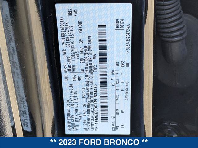 Certified 2023 Ford Bronco Badlands AWD/4WD image 24