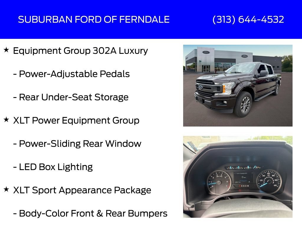 Certified 2020 Ford F150 XLT w/ Equipment Group 302A Luxury AWD/4WD image 13