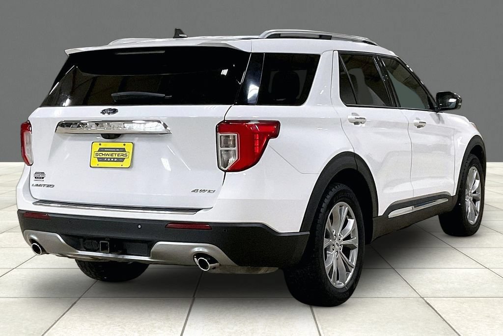 Certified 2021 Ford Explorer Limited w/ Class III Trailer Tow Package AWD/4WD image 12