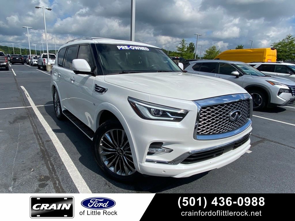 Used 2019 INFINITI QX80 Luxe w/ 22" Wheel Package RWD image 1