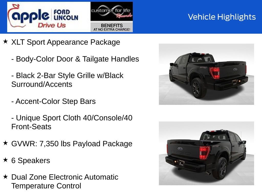 Certified 2023 Ford F150 XLT w/ Equipment Group 302A High image 17