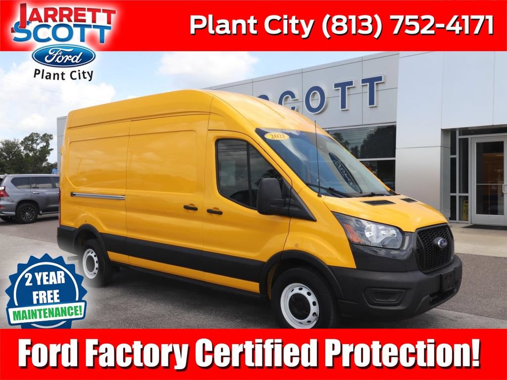 Certified 2021 Ford Transit 250 148 High Roof w/ Load Area Protection Package RWD video 1