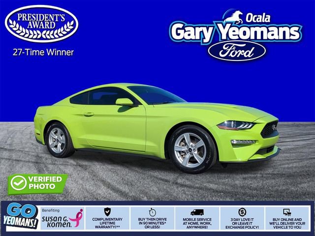 Certified 2020 Ford Mustang Coupe w/ Ford Safe & Smart Package image 1