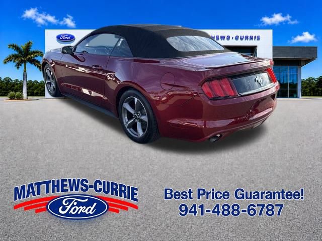 Certified 2017 Ford Mustang Convertible RWD image 6