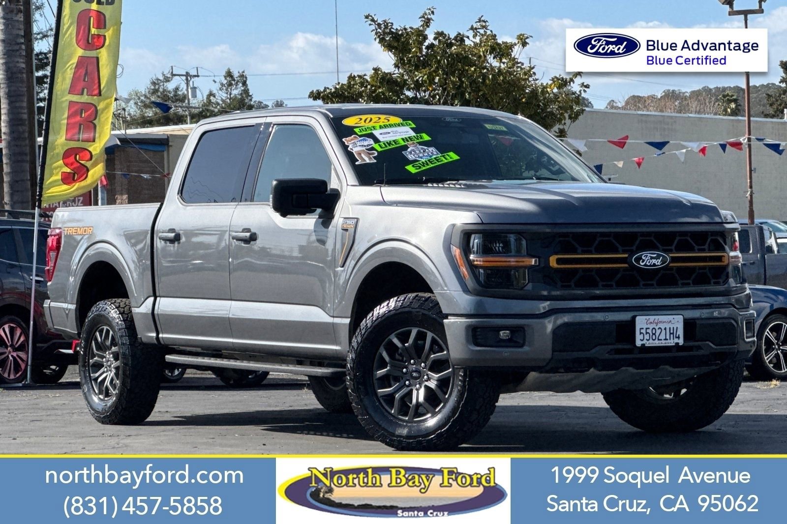 Certified 2025 Ford F150 Tremor w/ Bed Utility Package