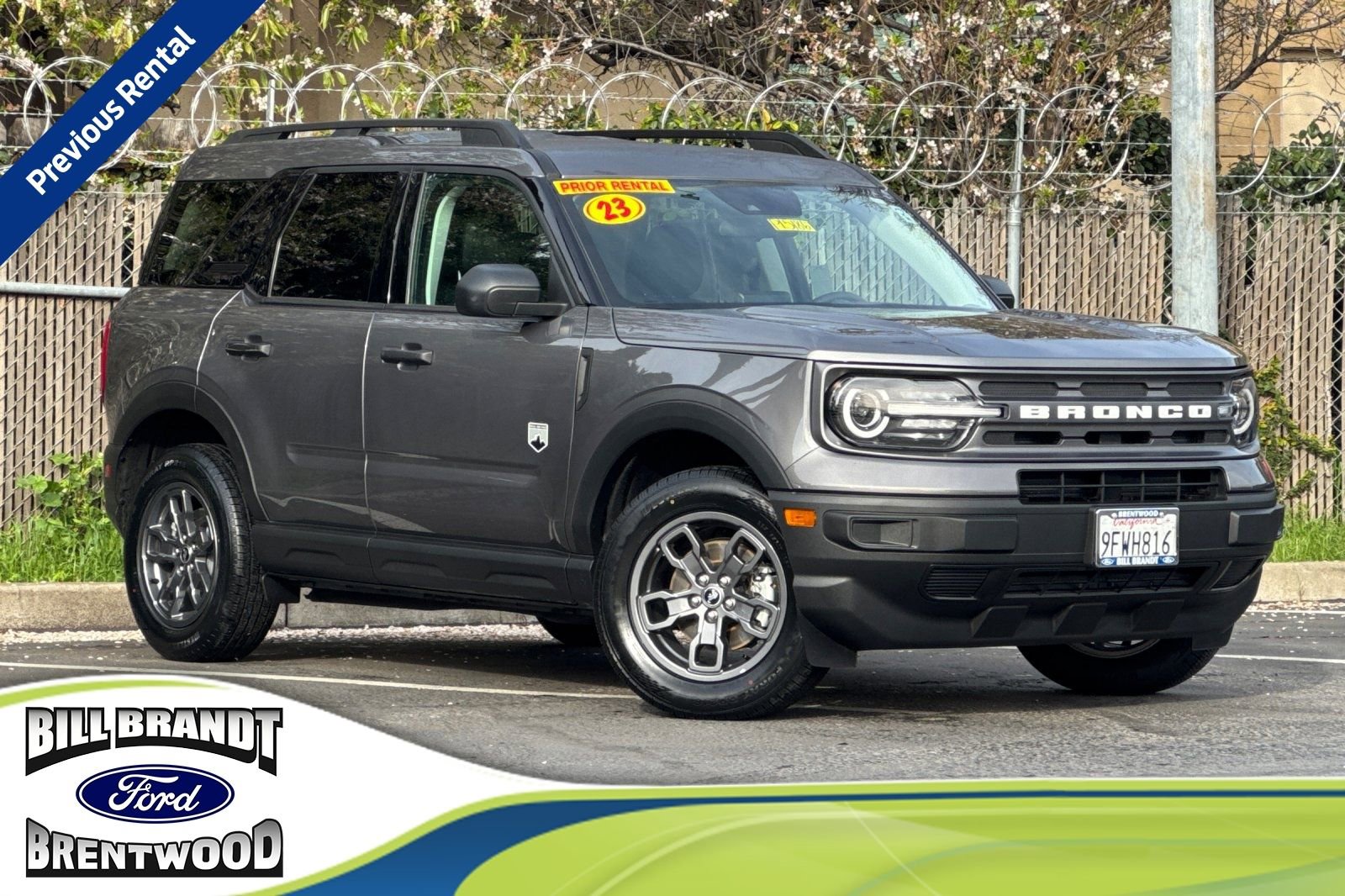 Certified 2023 Ford Bronco Sport Big Bend