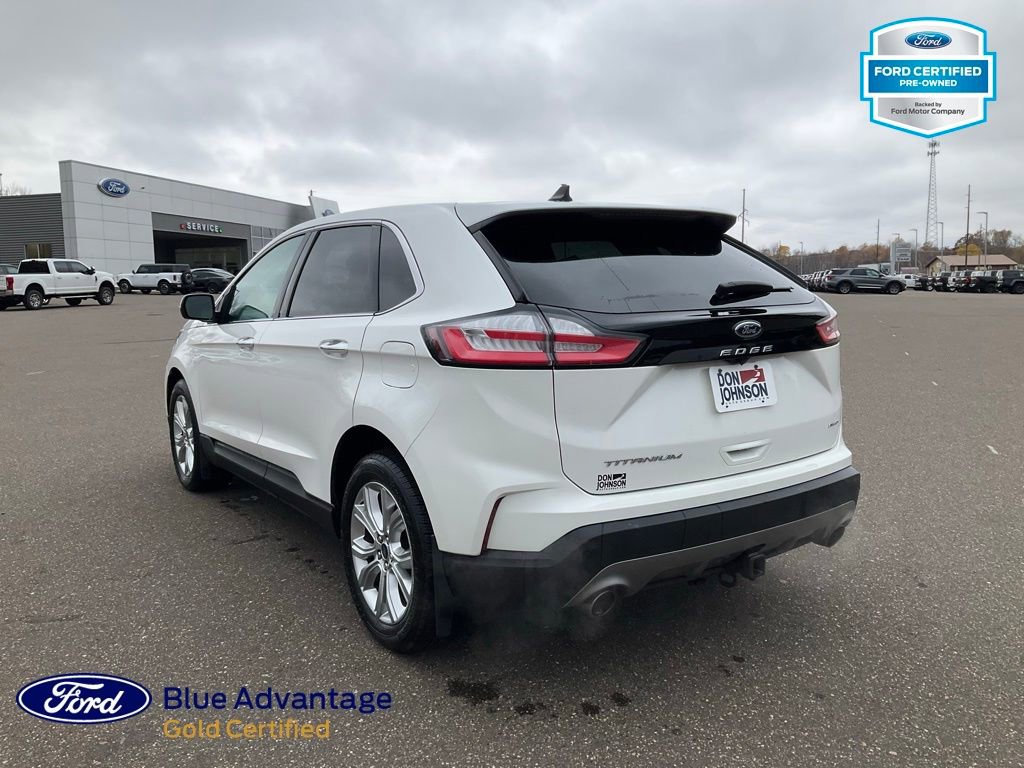 Certified 2021 Ford Edge Titanium w/ Class II Trailer Tow Package image 25