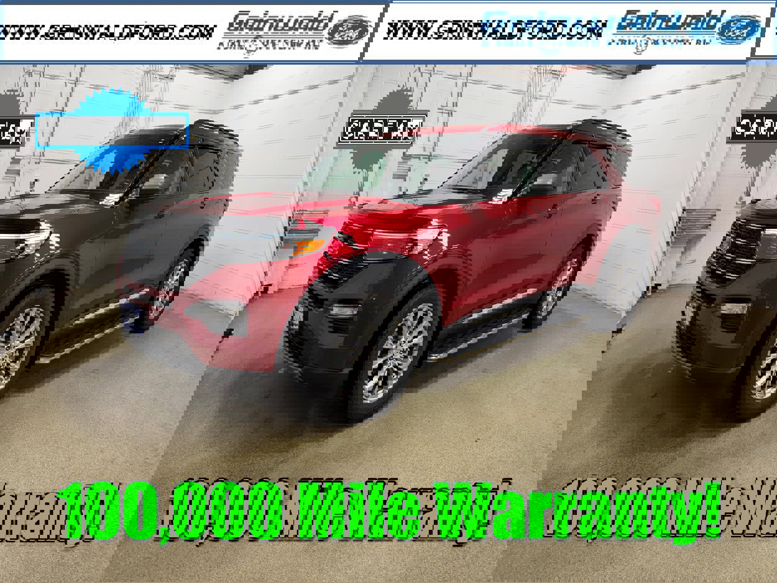 Certified 2021 Ford Explorer XLT w/ Equipment Group 202A