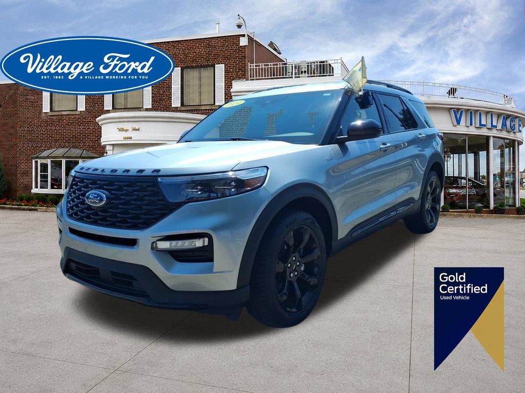 Certified 2024 Ford Explorer ST-Line w/ Class IV Trailer Tow Package