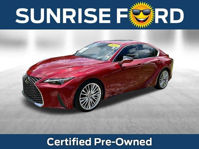 Used 2022 Lexus IS 300 w/ Premium Package RWD image 1