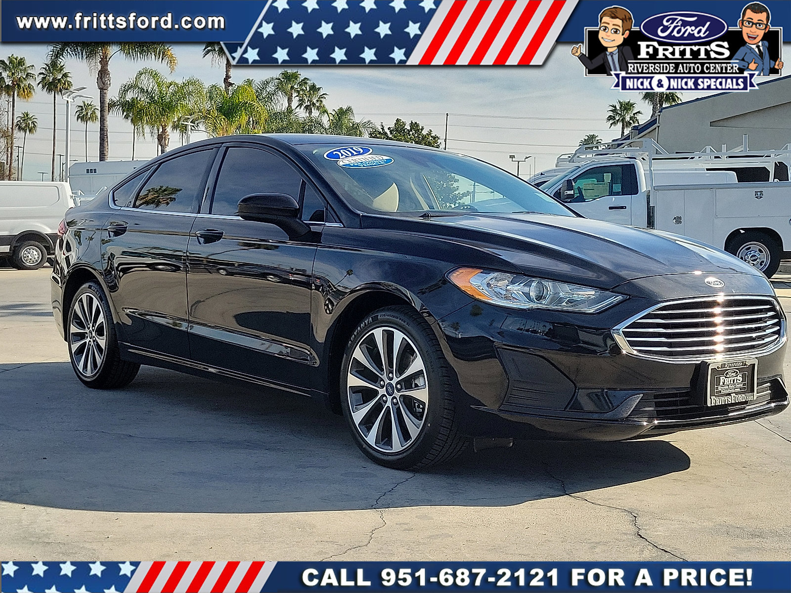 Certified 2019 Ford Fusion SE image 3