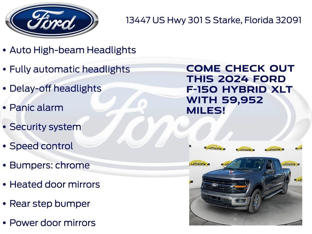 Certified 2024 Ford F150 XLT w/ Mobile Office Package image 32
