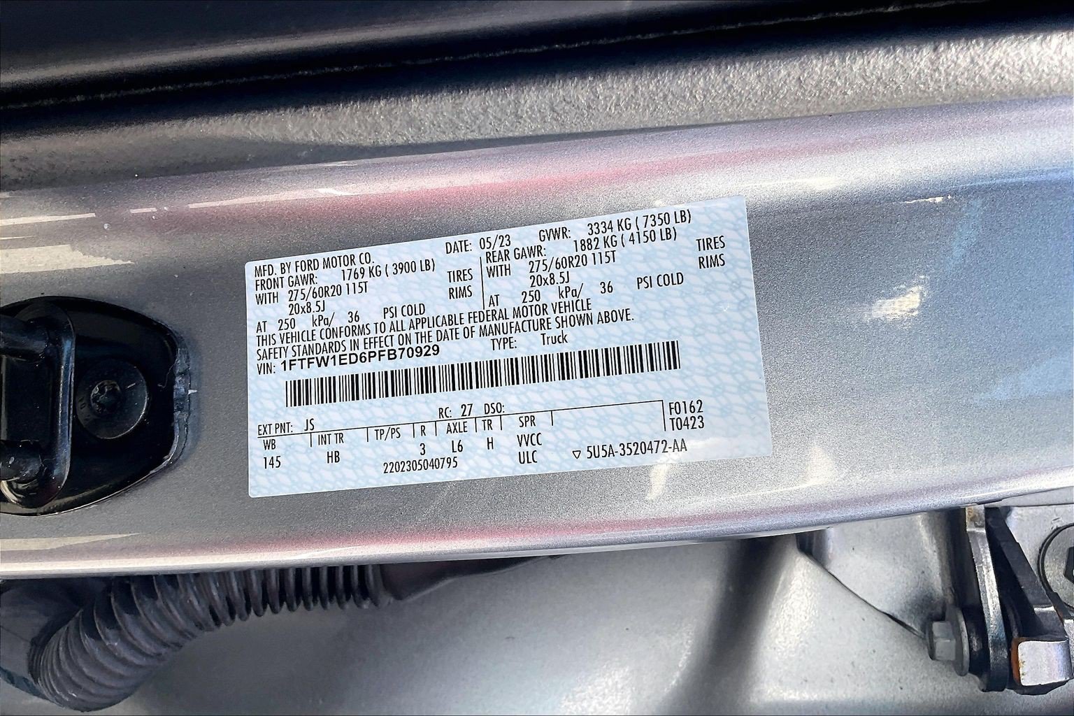 Certified 2023 Ford F150 Lariat AWD/4WD image 34