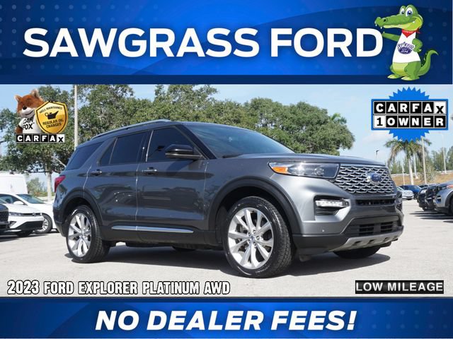 Certified 2023 Ford Explorer Platinum w/ Technology Package