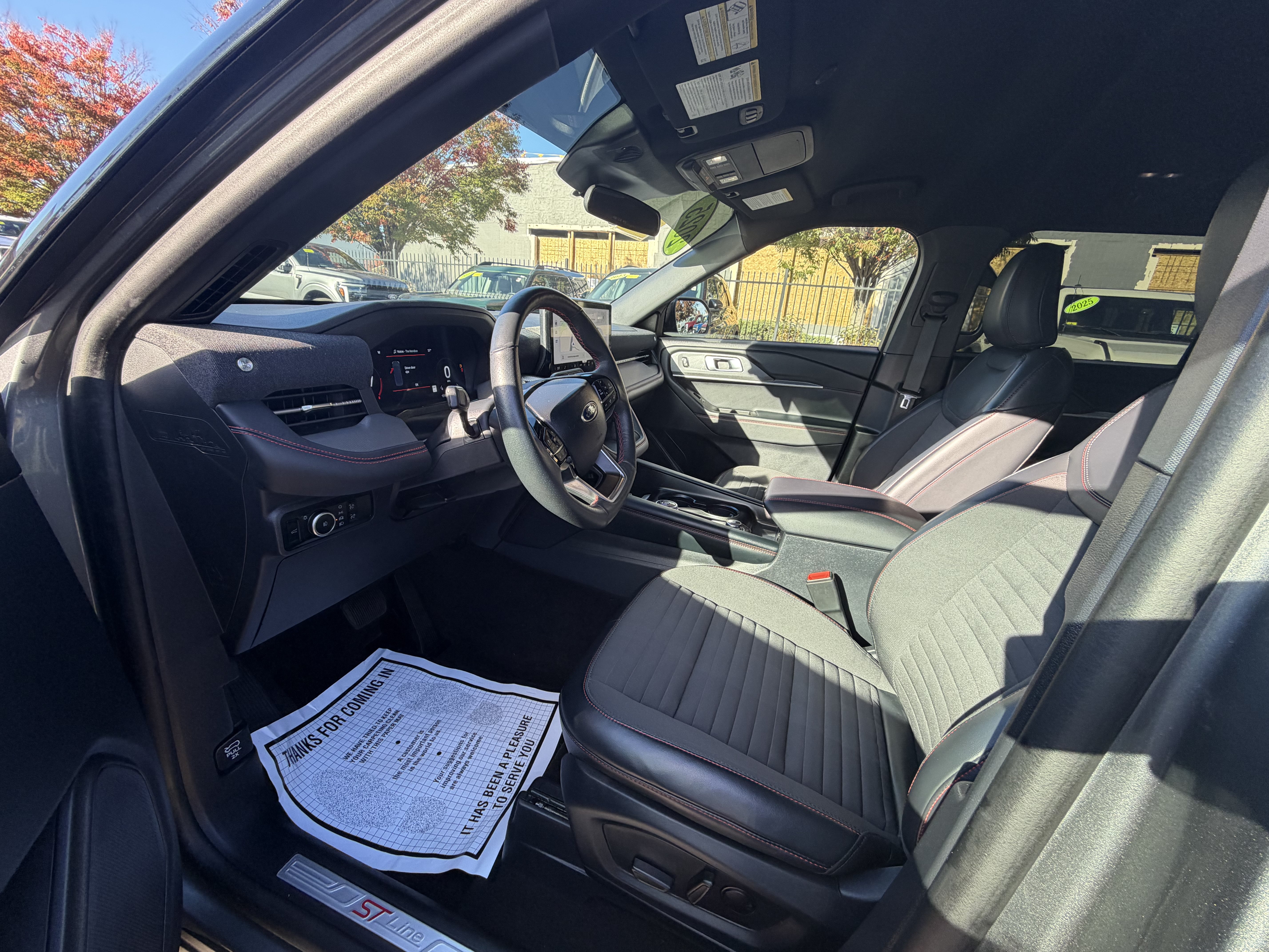 Certified 2025 Ford Explorer ST-Line AWD/4WD image 12