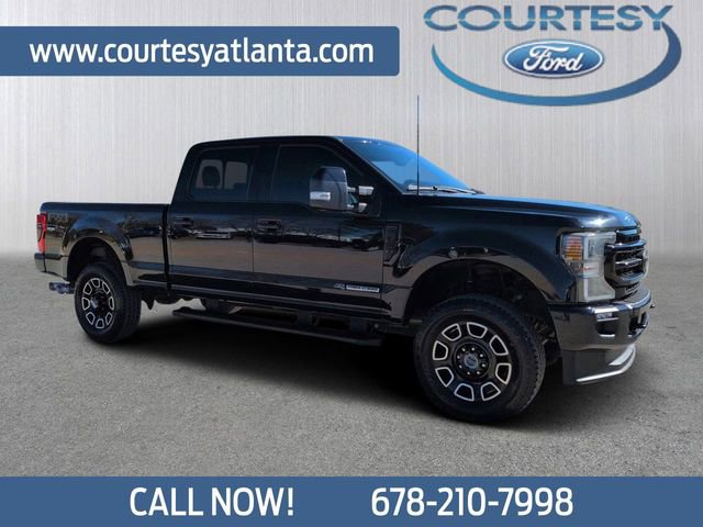 Certified 2022 Ford F250 Lariat w/ Black Appearance Package image 1