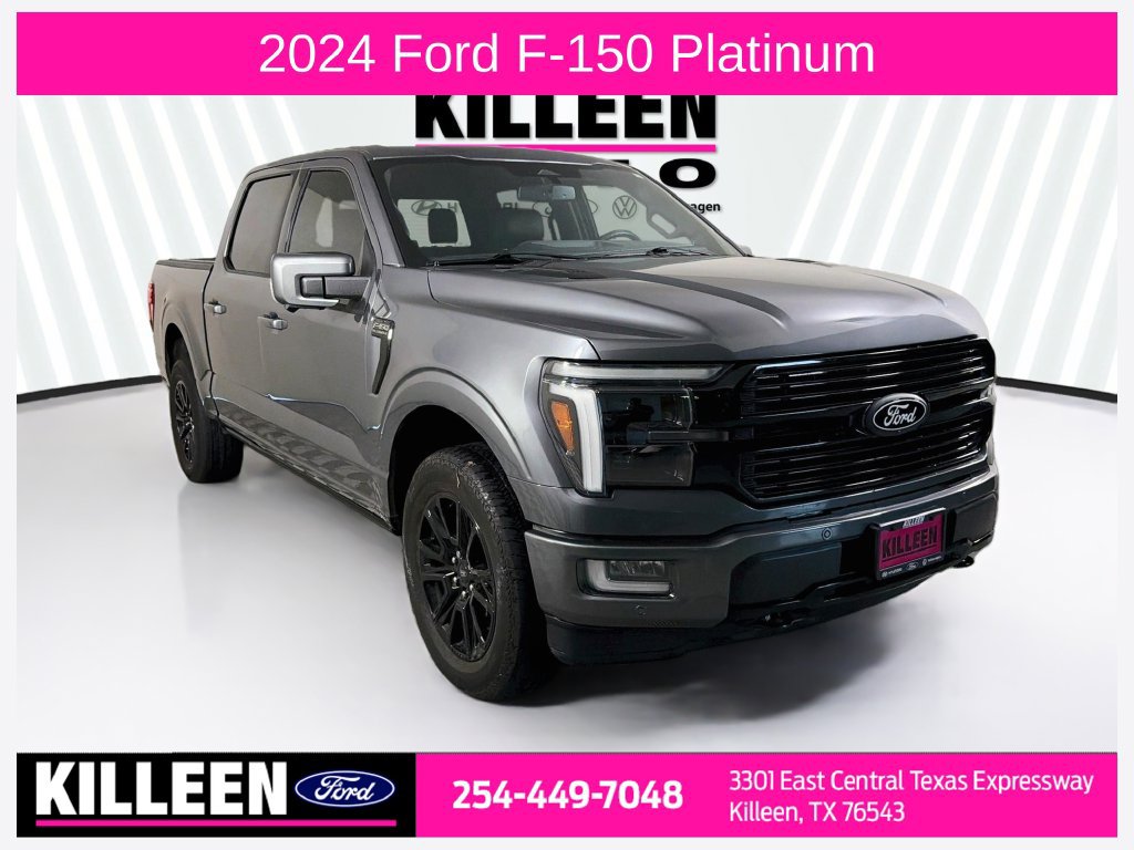 Certified 2024 Ford F150 Platinum w/ Equipment Group 702A High