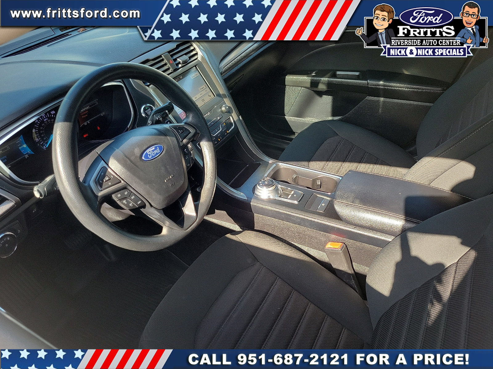 Certified 2019 Ford Fusion SE FWD image 4
