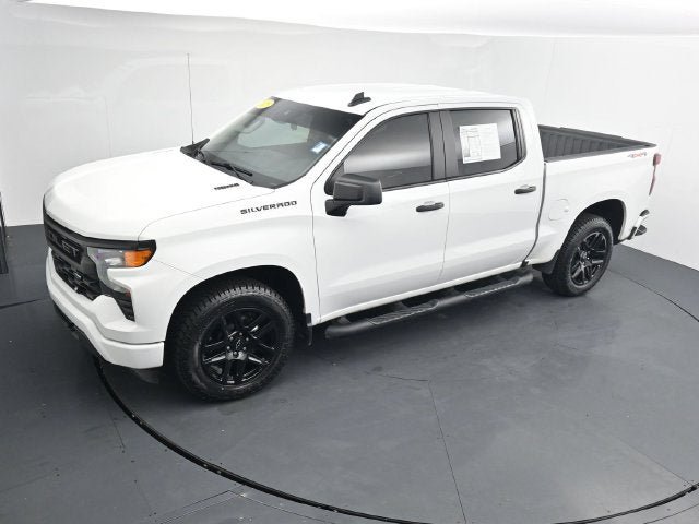 Used 2025 Chevrolet Silverado 1500 Custom w/ Turbomax Blackout Package AWD/4WD image 25