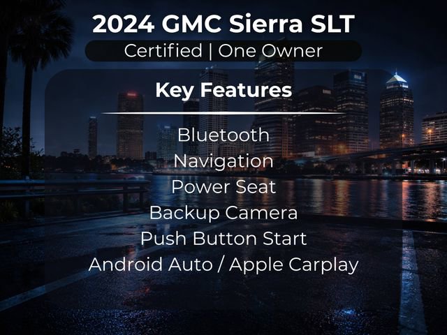 Used 2024 GMC Sierra 1500 SLT w/ SLT Premium Plus Package AWD/4WD image 14